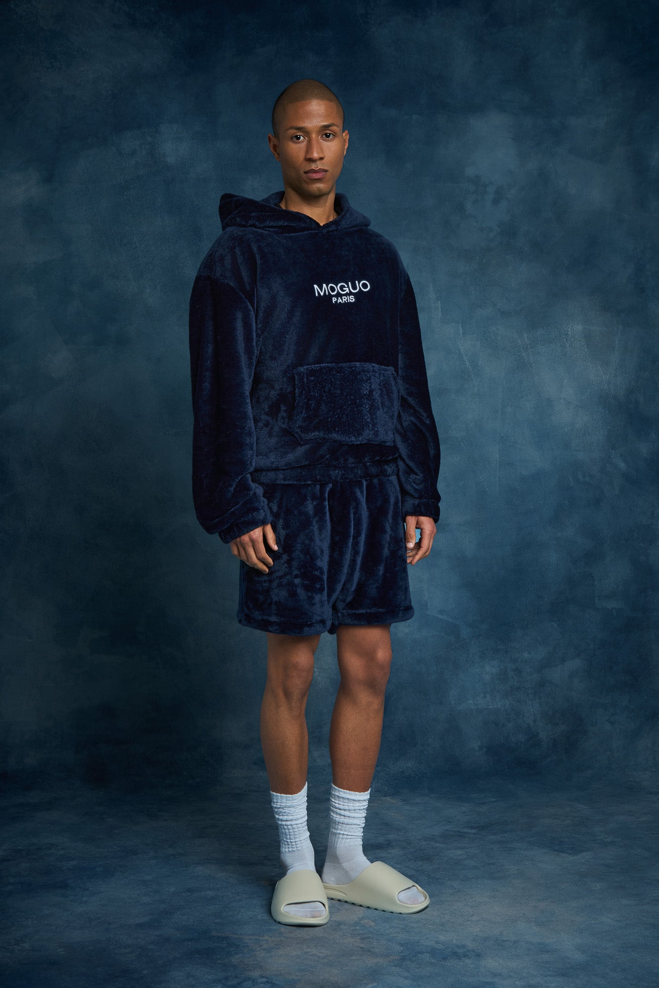 Short d'intérieur bleu marine