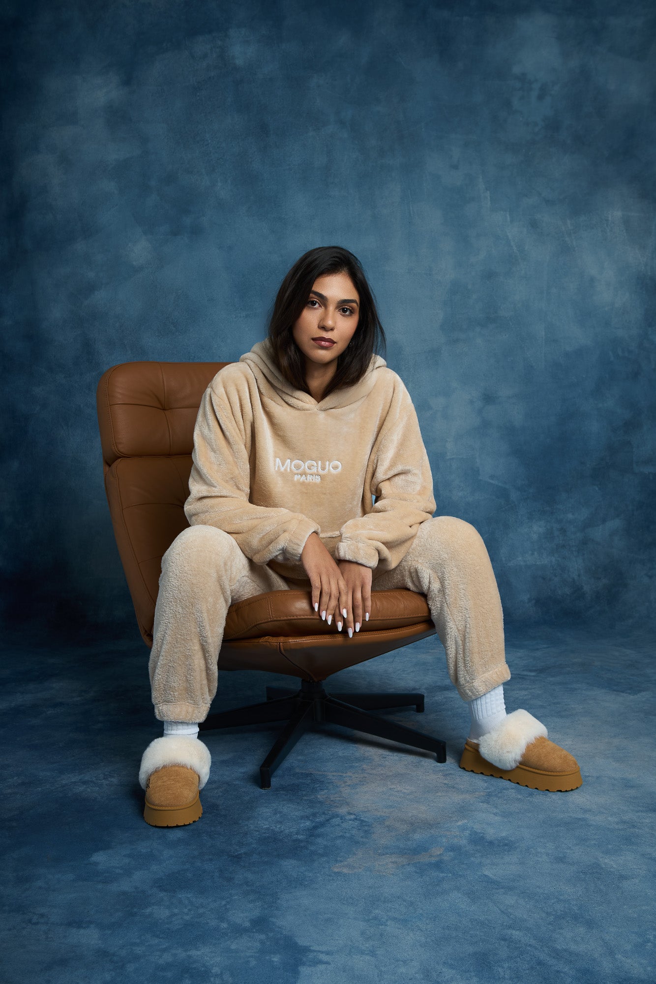Sweat d'intérieur beige