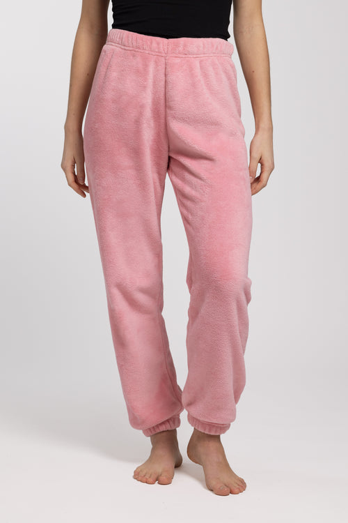 Pantalon moguo rose