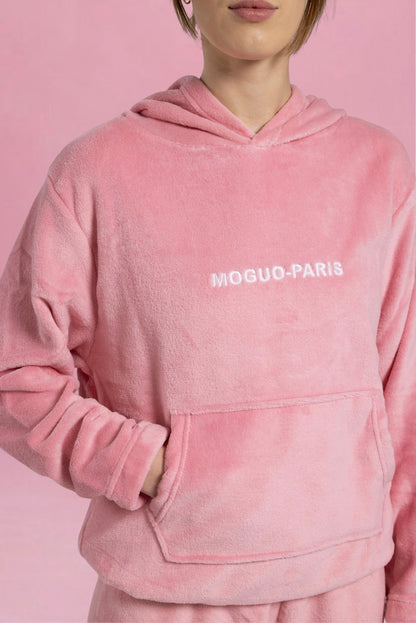 Sweat d'intérieur ultra confort - Rose