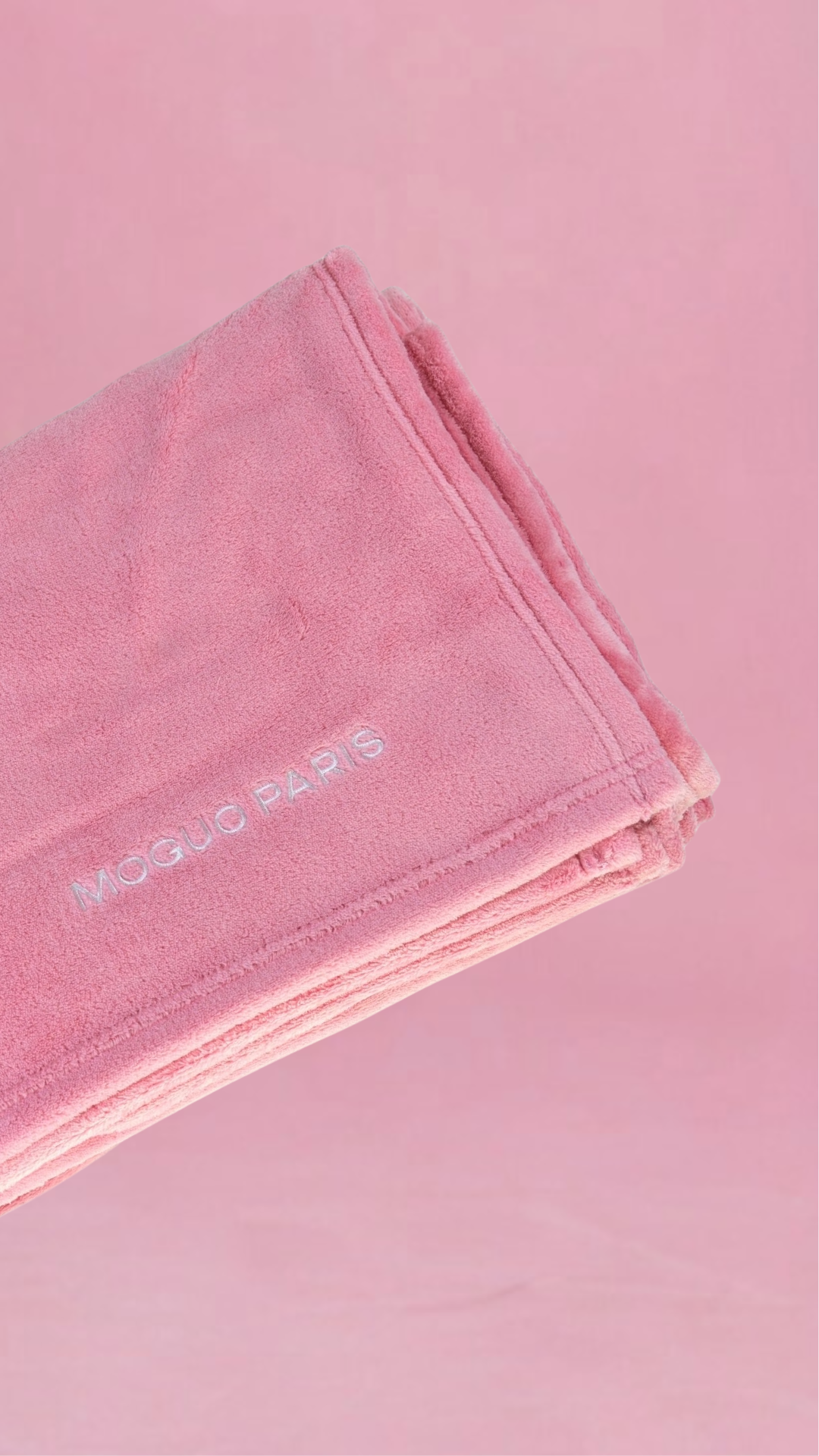 Plaid rose ultra-doux & chaud 180cm x 170cm