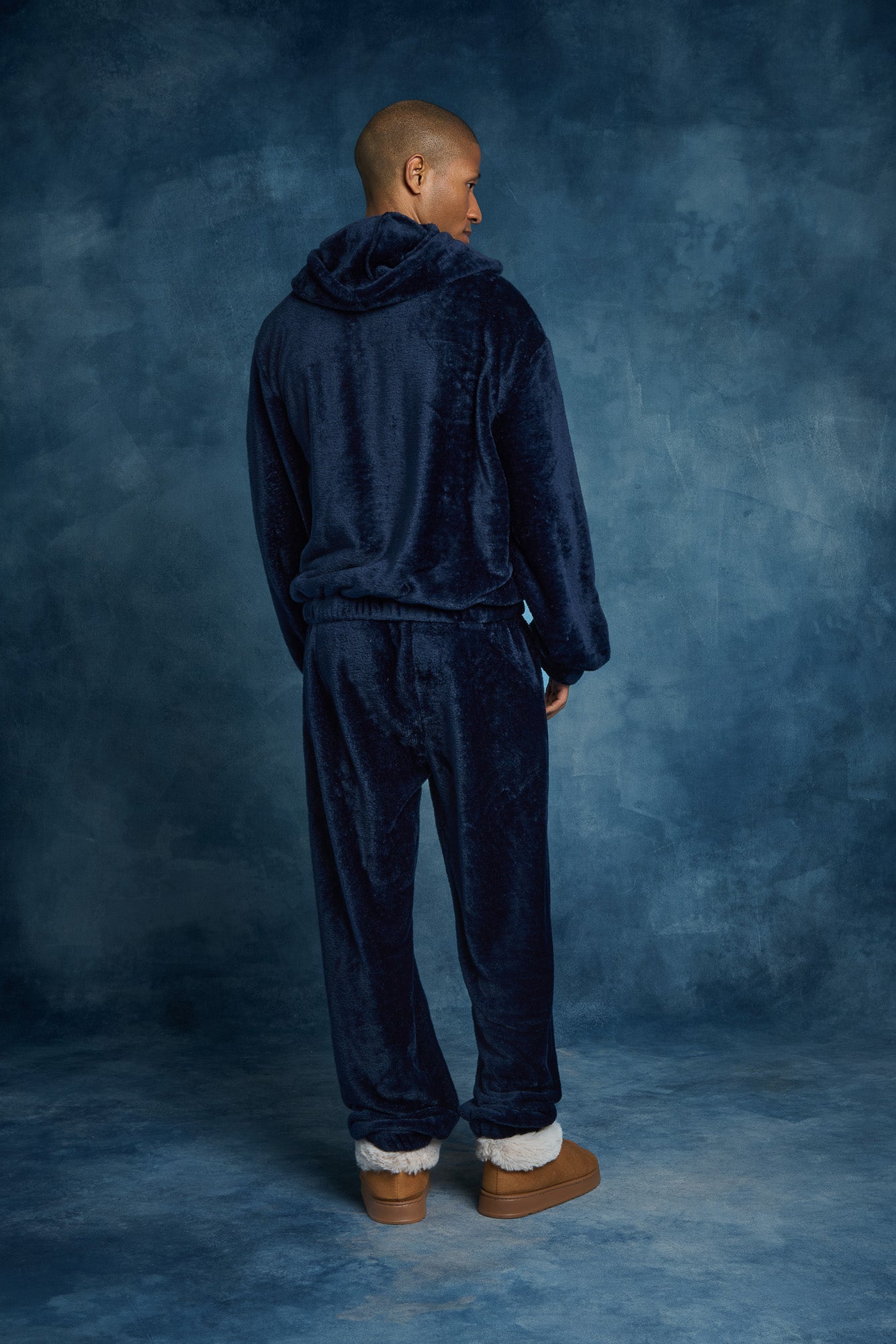 Sweat d'intérieur bleu marine