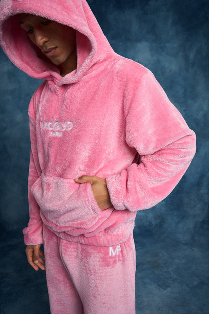 Women's pink indoor sweatshirt