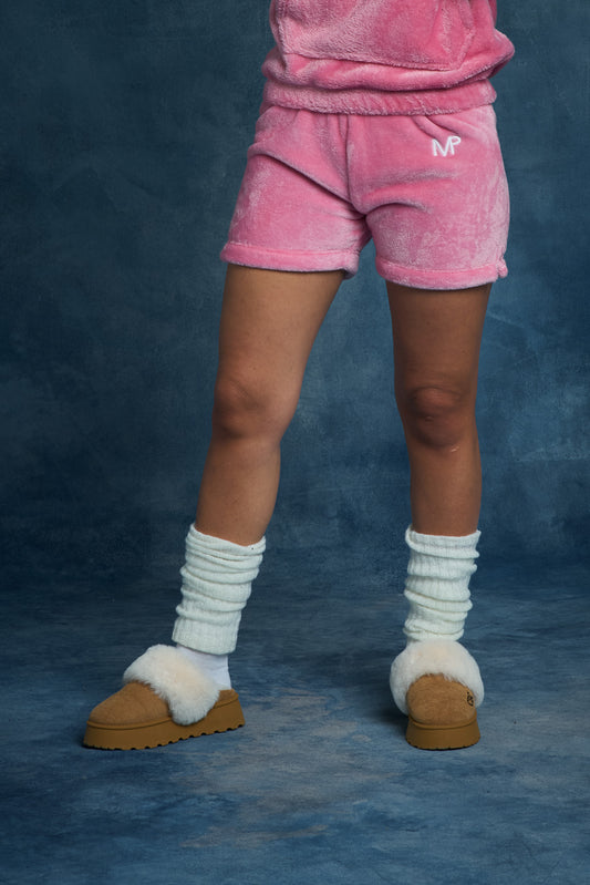 Short d'intérieur rose