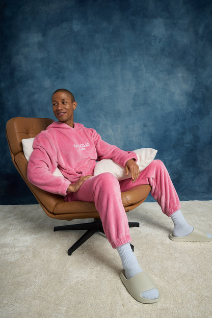 Women's pink indoor sweatshirt