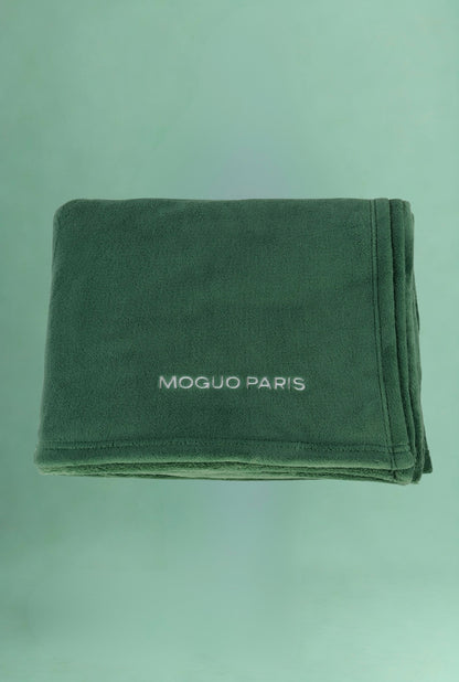 Plaid vert ultra-doux & chaud 180cm x 170 cm