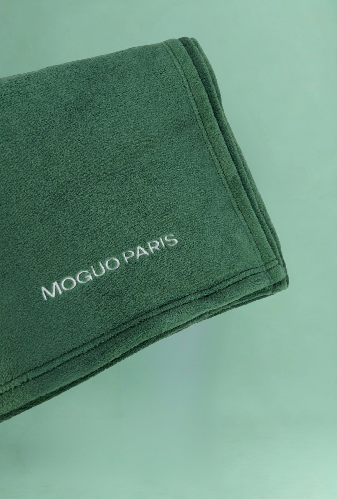 Plaid vert ultra-doux & chaud 180cm x 170 cm