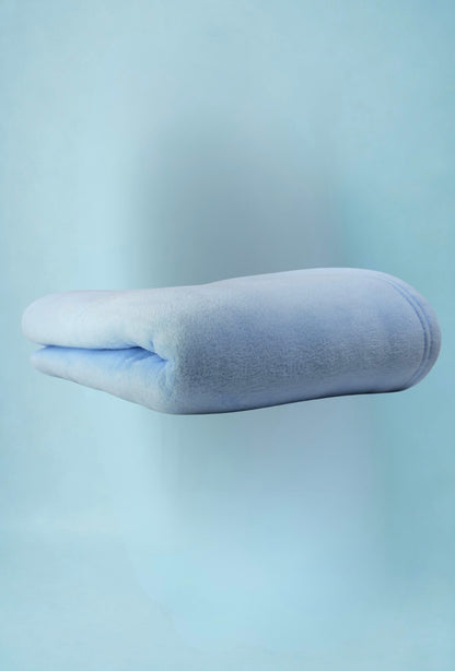 Plaid bleu ultra-doux & chaud 180cm x 170cm