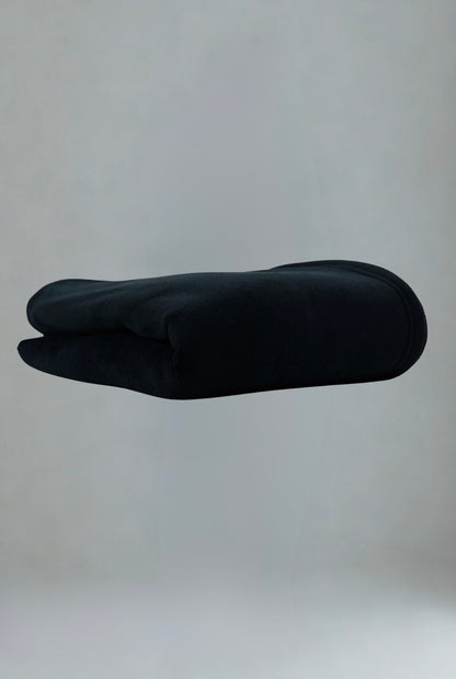 Plaid noir ultra-doux & chaud 180cm x 170 cm