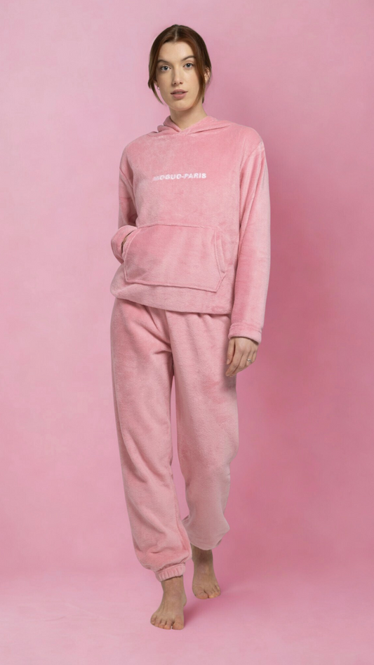 Sweat d'intérieur ultra confort - Rose