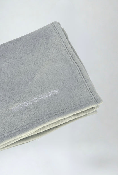 Plaid gris ultra-doux & chaud 180cm x 170cm