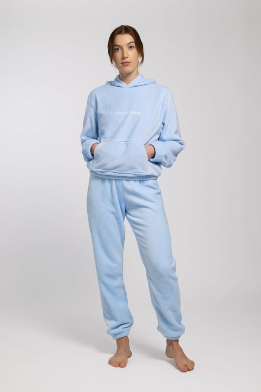Sweat d'intérieur bleu - Moguo Paris