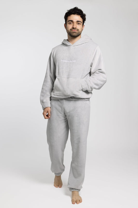 Sweat d'intérieur gris - Moguo Paris